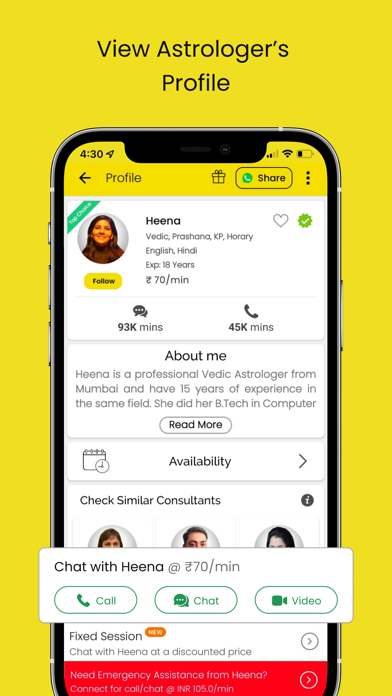 Astrotalk - Talk to Astrologer Screenshot