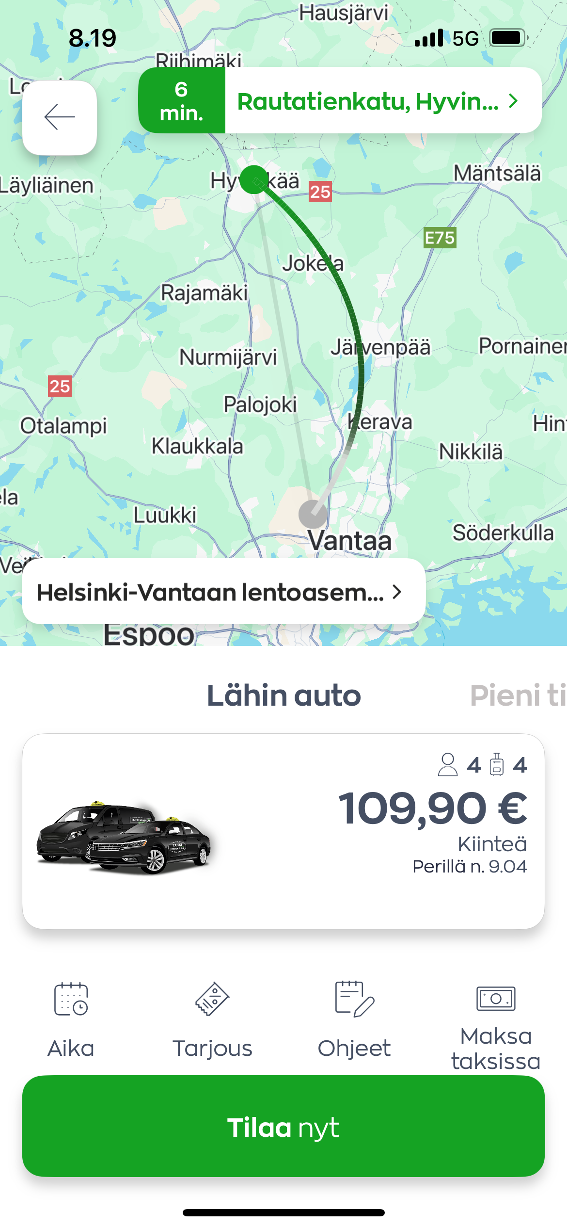 Taksi Hyvinkää