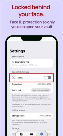 Private Scan Vault Screenshot 3 of 5