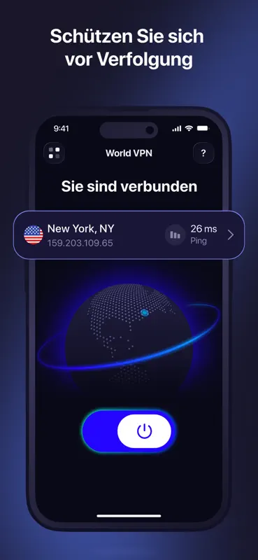 World VPN: Sicherheit & Schutz screenshot 1 of 4