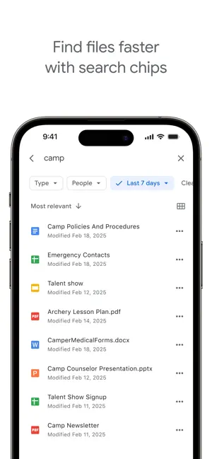 Google Drive iPhone screenshot 3