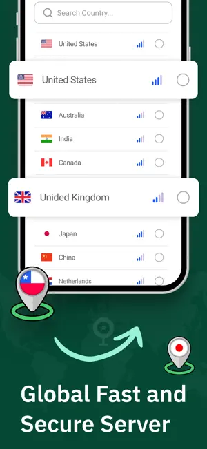 VPN Proxy Hotspot: Master Fast screenshot 2