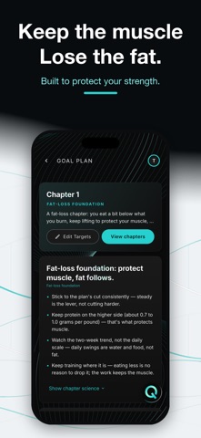 QBod: Build Muscle, Lose Fat iPhone screenshot