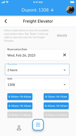 App screenshot