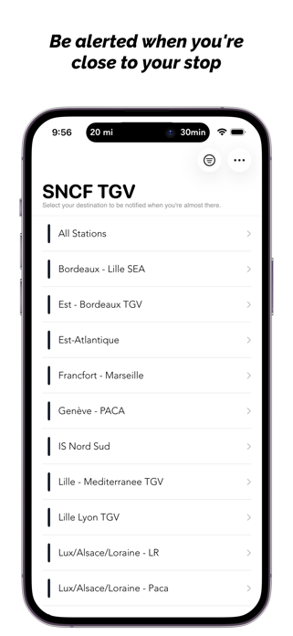 SNCF TGV Destinations Screenshot 5 of 7