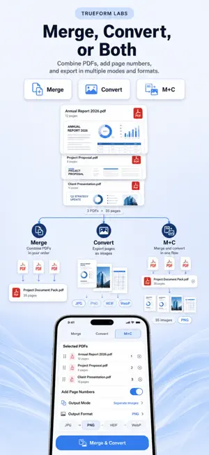 PDF Merger & Converter screenshot 1