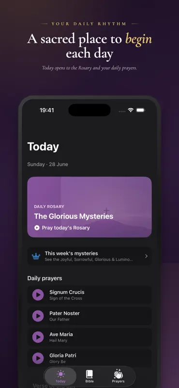 Verbum Dei Latin Bible+Prayer screenshot 1 of 6