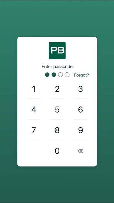 Preferred Bank Mobile Screenshot
