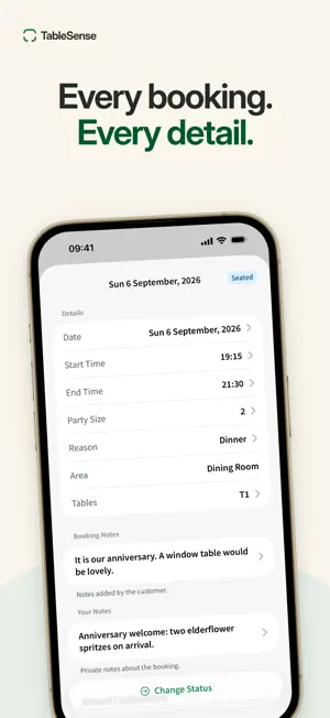 TableSense screenshot 3