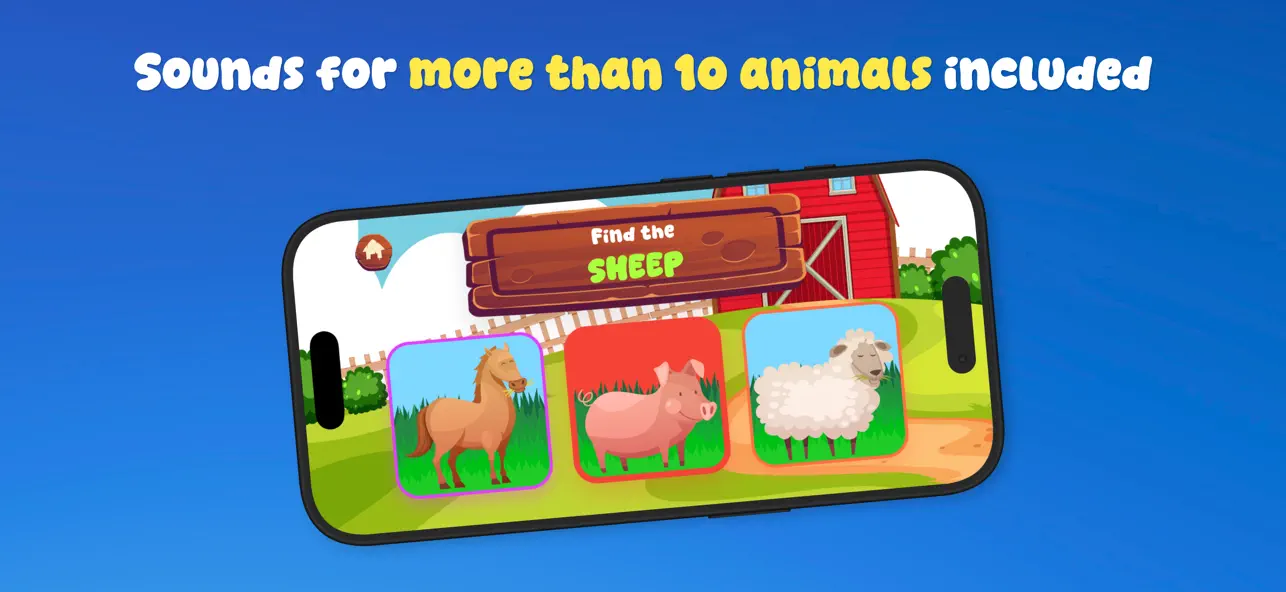 Screenshot #3 pour Learn Farm Animal Names/Sounds