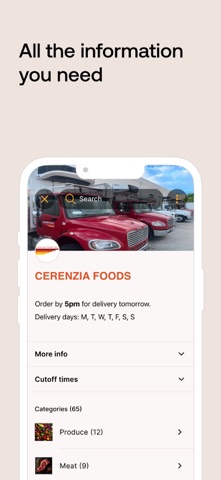 Cerenzia Foods screenshot