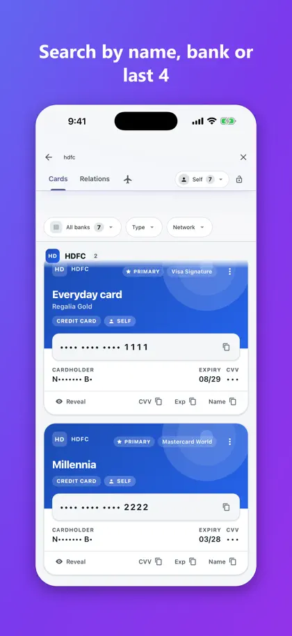 Card Vault by YourCardJourney ekran görüntüsü 3 / 6