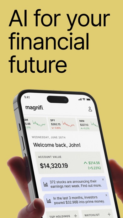 Magnifi: Invest with AI Screenshot