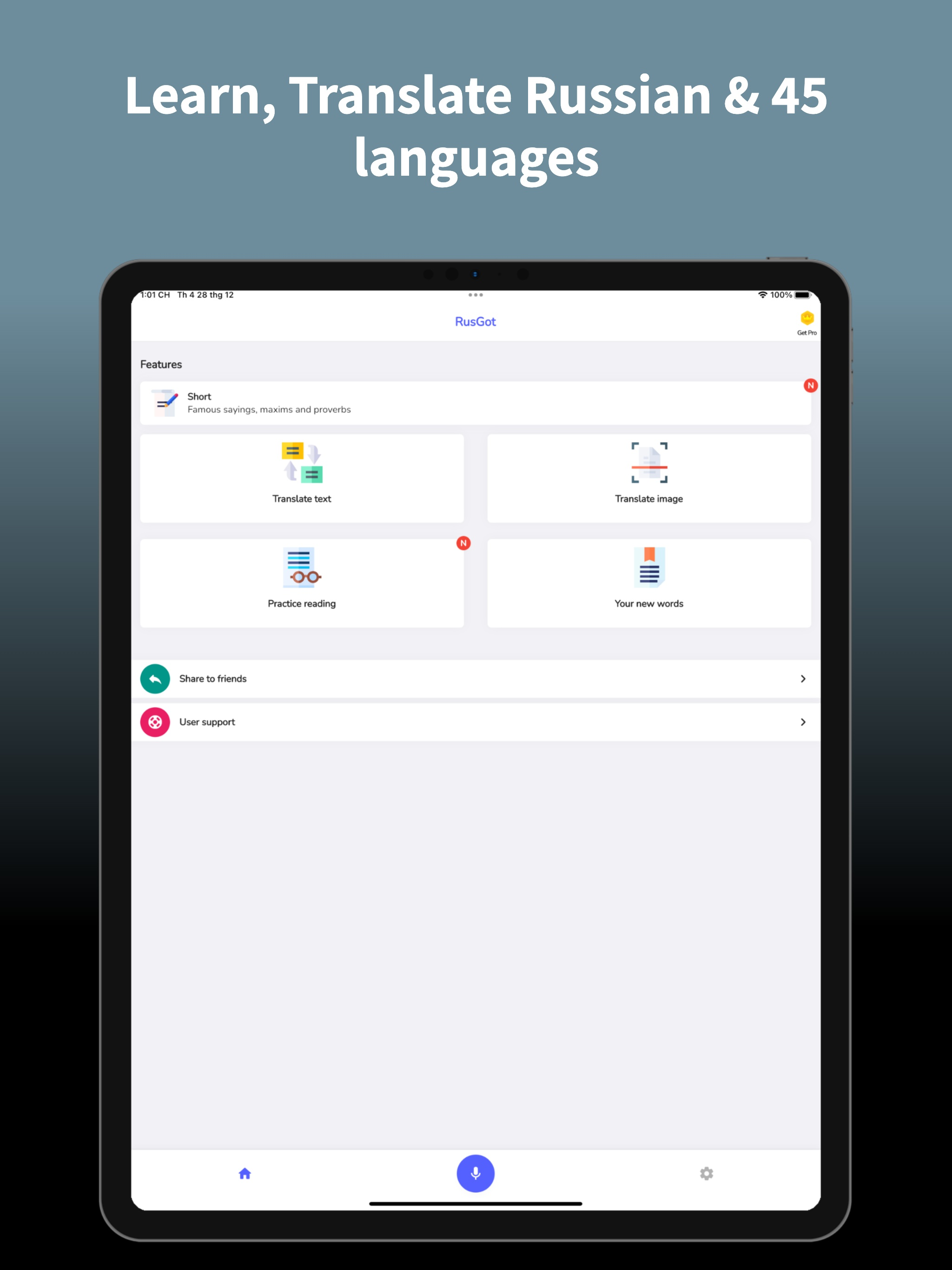Russian Translator & Learn +