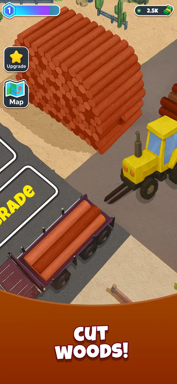Screenshot #3 pour Lumber Empire - Wood Harvest