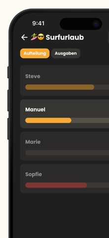Niffl - the Expense Splitter Screenshot 1 of 7