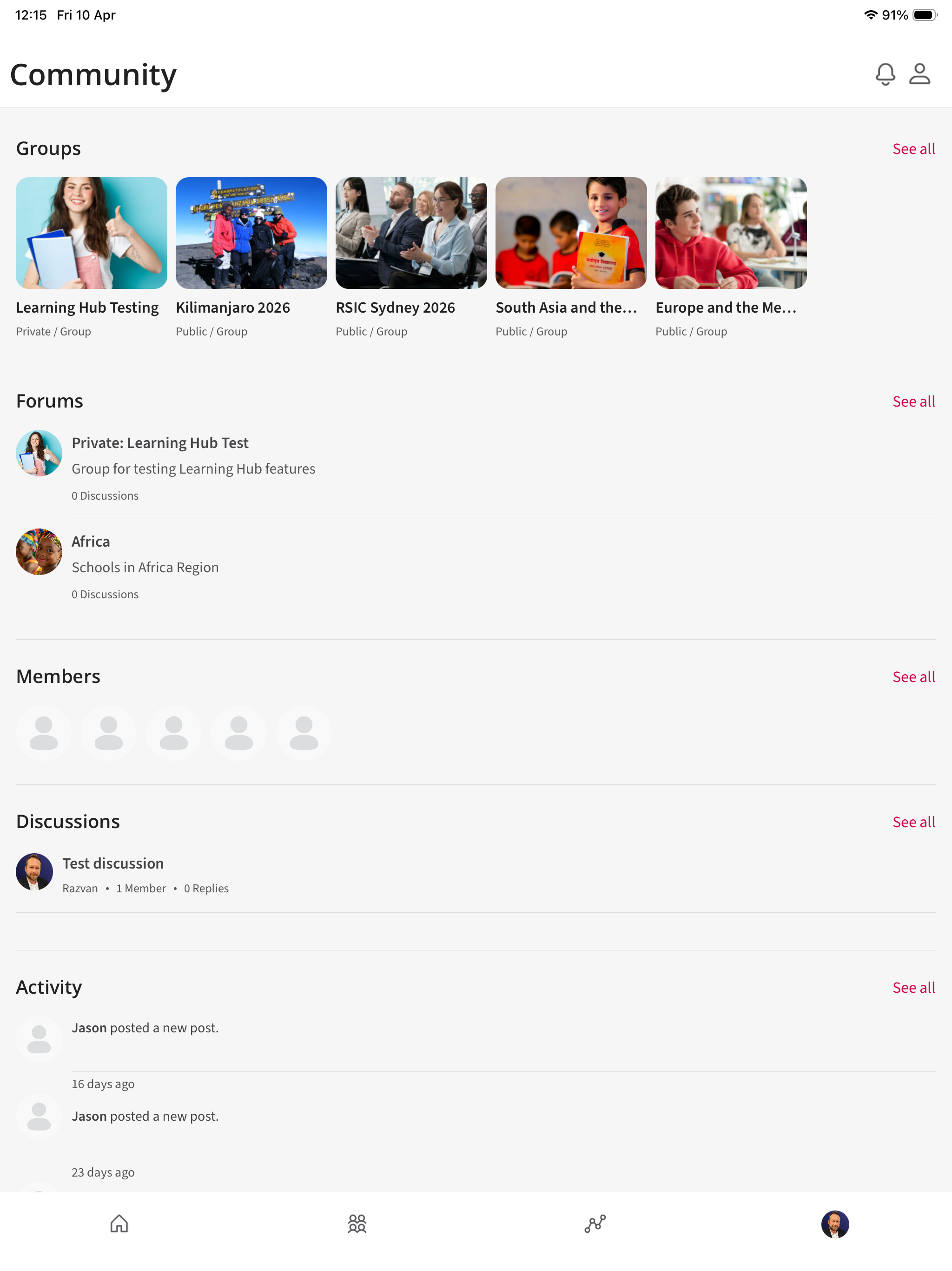 Round Square App