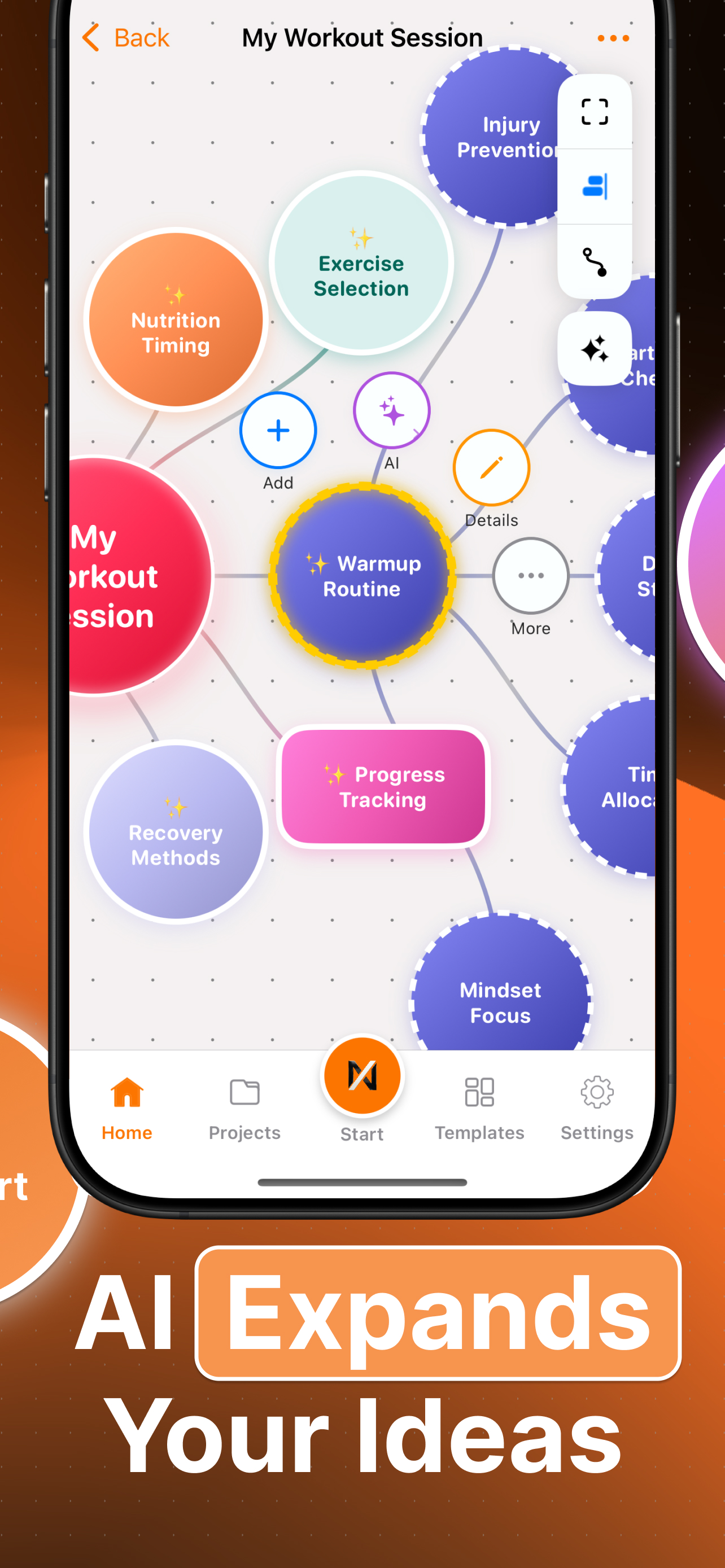 Mind Map AI: Whiteboard Canvas screenshot 3