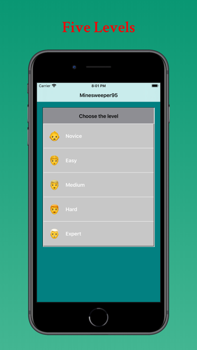 Screenshot #1 pour Minesweeper95