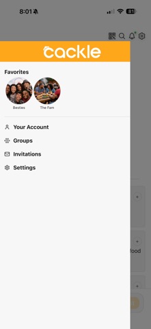 Cackle Messaging screenshot