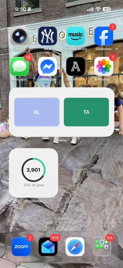 StepWatchAEF screenshot 2
