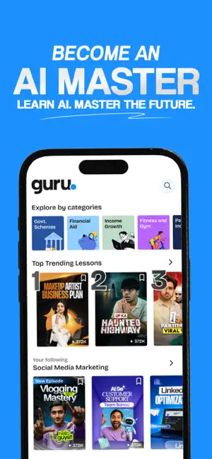 Guru: Short Videos App iPhone screenshot 1