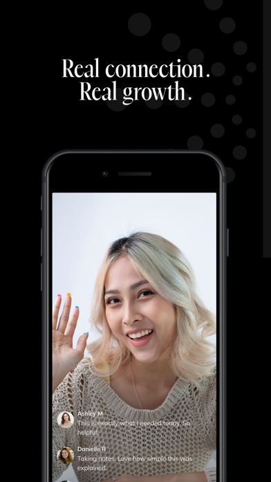 CURATED CONNECT iPhone screenshot
