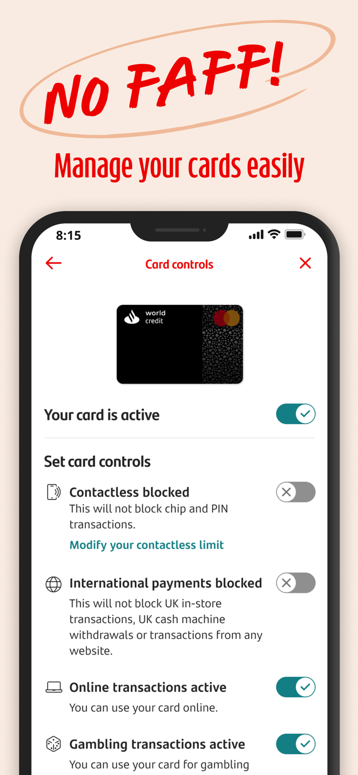 Santander Mobile Banking screenshot 3