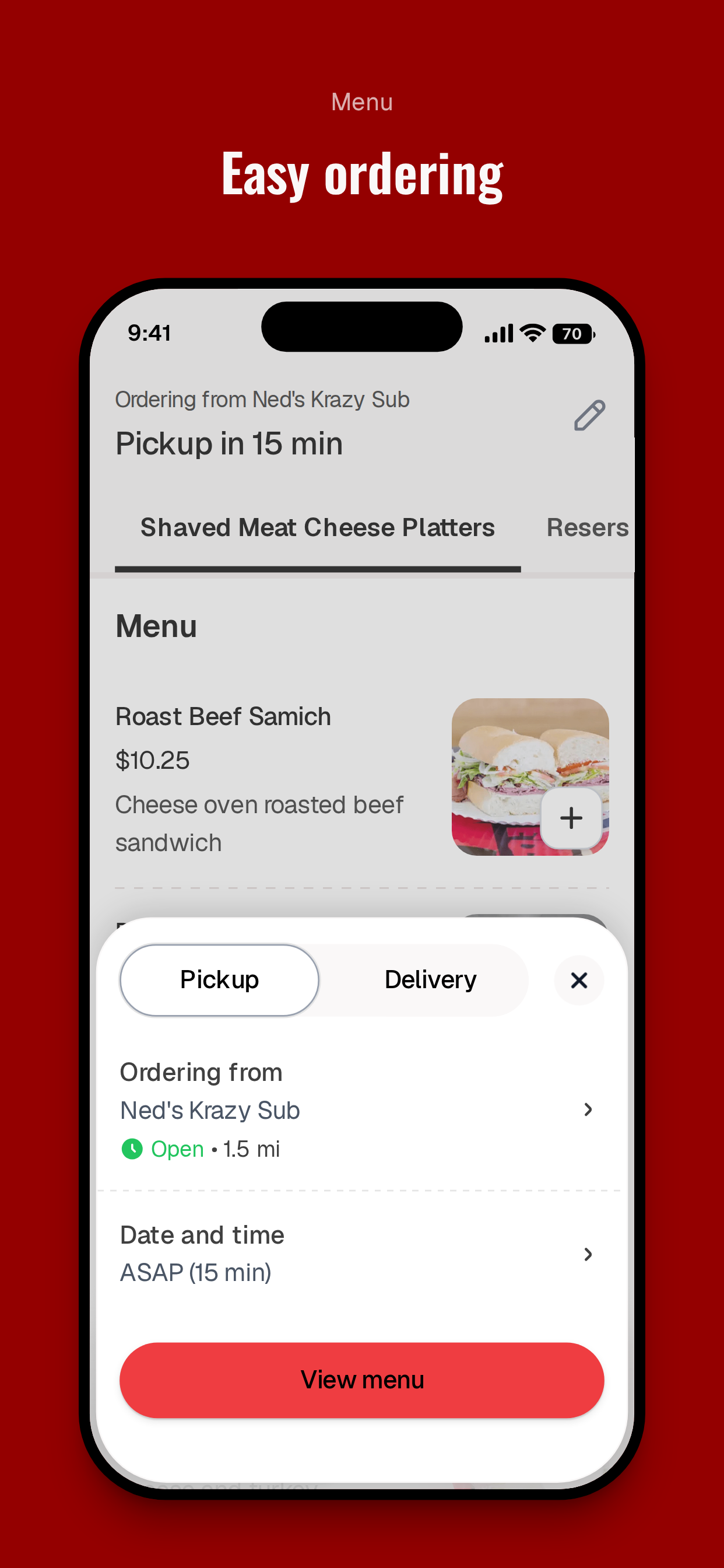 Ned's Krazy Sub To Go