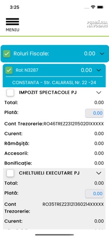 eTax Năvodari screenshot