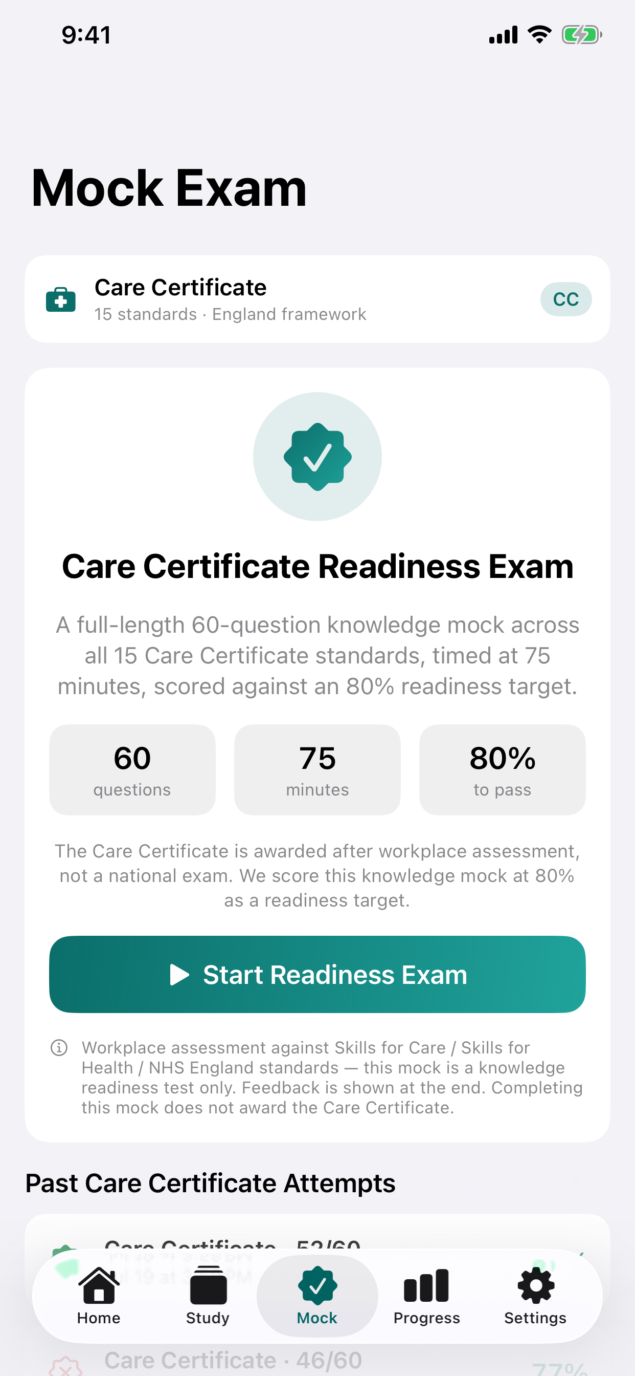Care Certificate Prep screenshot 3