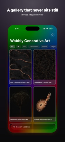 Wobbly Generative Art Screenshot 3 of 5