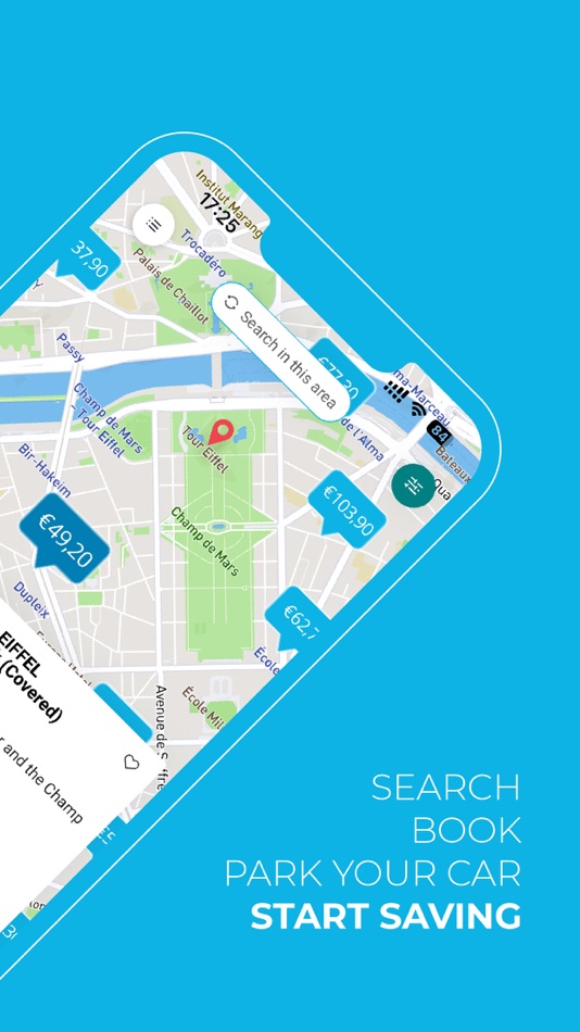 #2. Onepark, Book a parking space! (iOS) De: Onepark