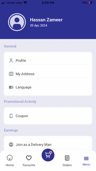 DhiGrab Customer App iPhone screenshot 9 - Business app