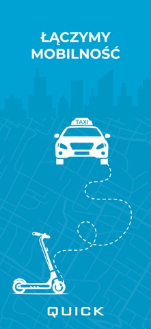Quick Taxi & Hulajnogi iPhone screenshot 1