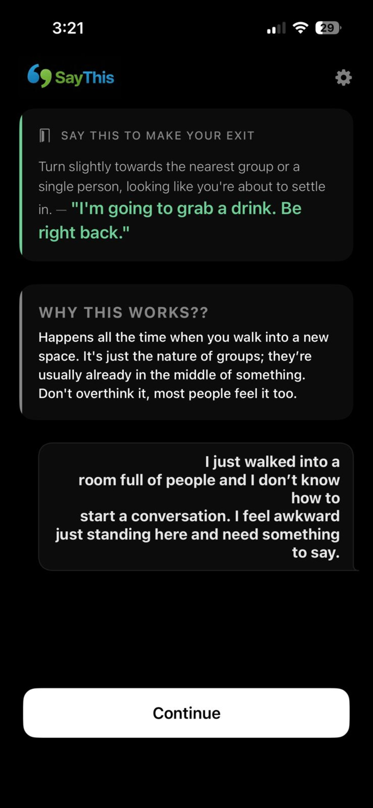 SayThis: Your Social-Copilot