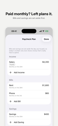 Left - Daily Budget Screenshot 3 of 6