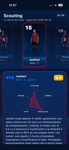 FantaRadar Screenshot 9 of 10