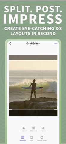 Photo Grid & Collage Maker iPhone screenshot