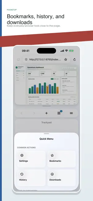 Pocketop Browser screenshot 3