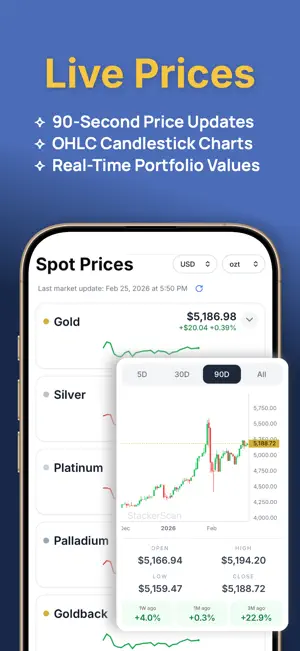 StackerScan: Gold Portfolio screenshot 3