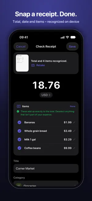 Monatskasse: Budget Tracker screenshot 2