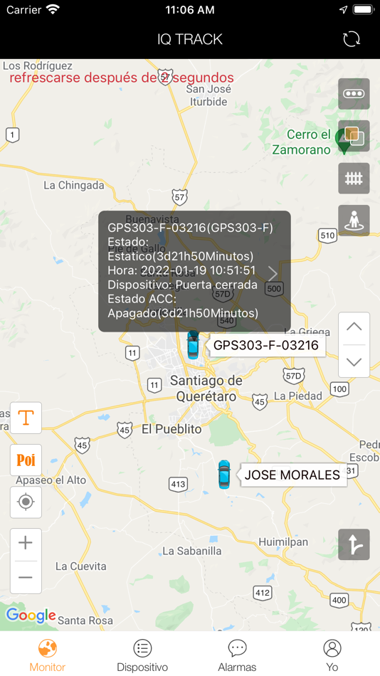 #3. IQ TRACK (iOS) Podle: Hernaldo Favio Olvera Martnez