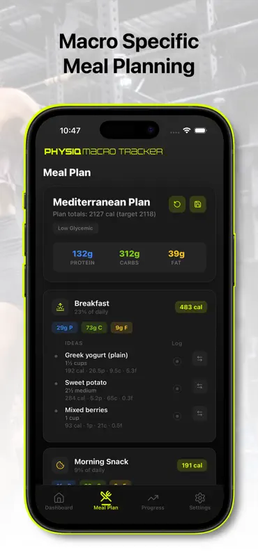 Physiq Macro Tracker screenshot 6 of 8
