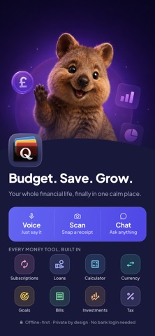 Qashly: AI Expense Tracker screenshot