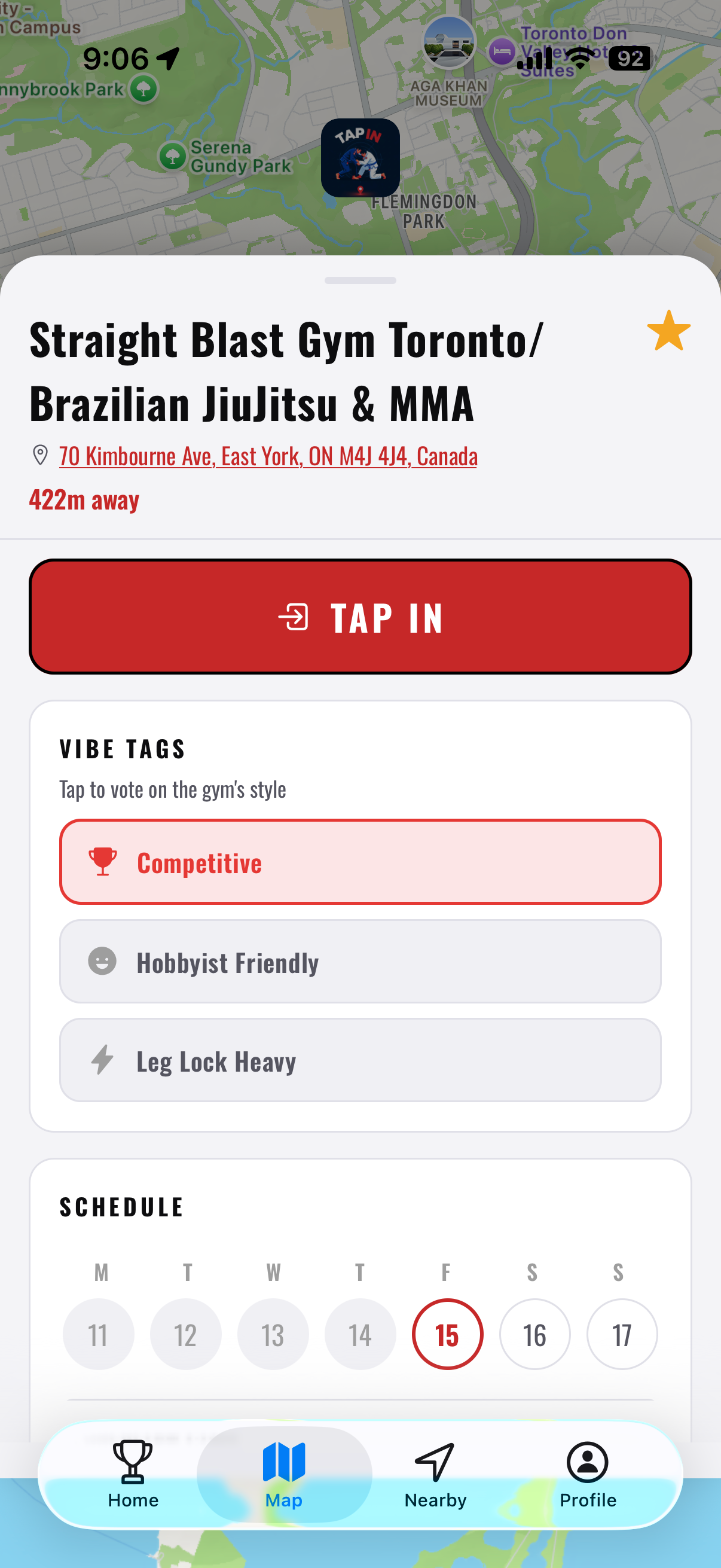 TapIn Jiujitsu screenshot 7