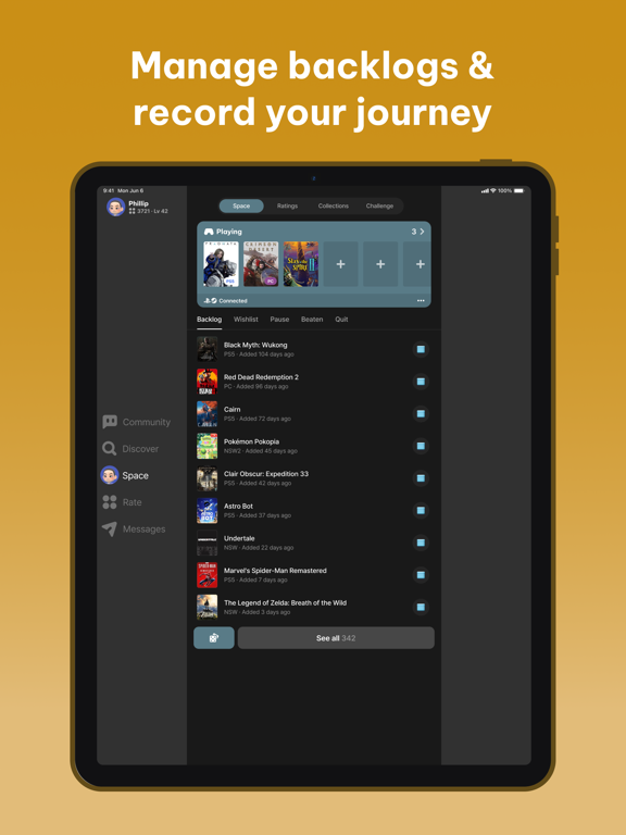 PANAX: Gaming Community