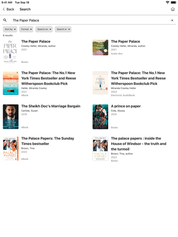 Screenshot #6 pour Taupo District Libraries