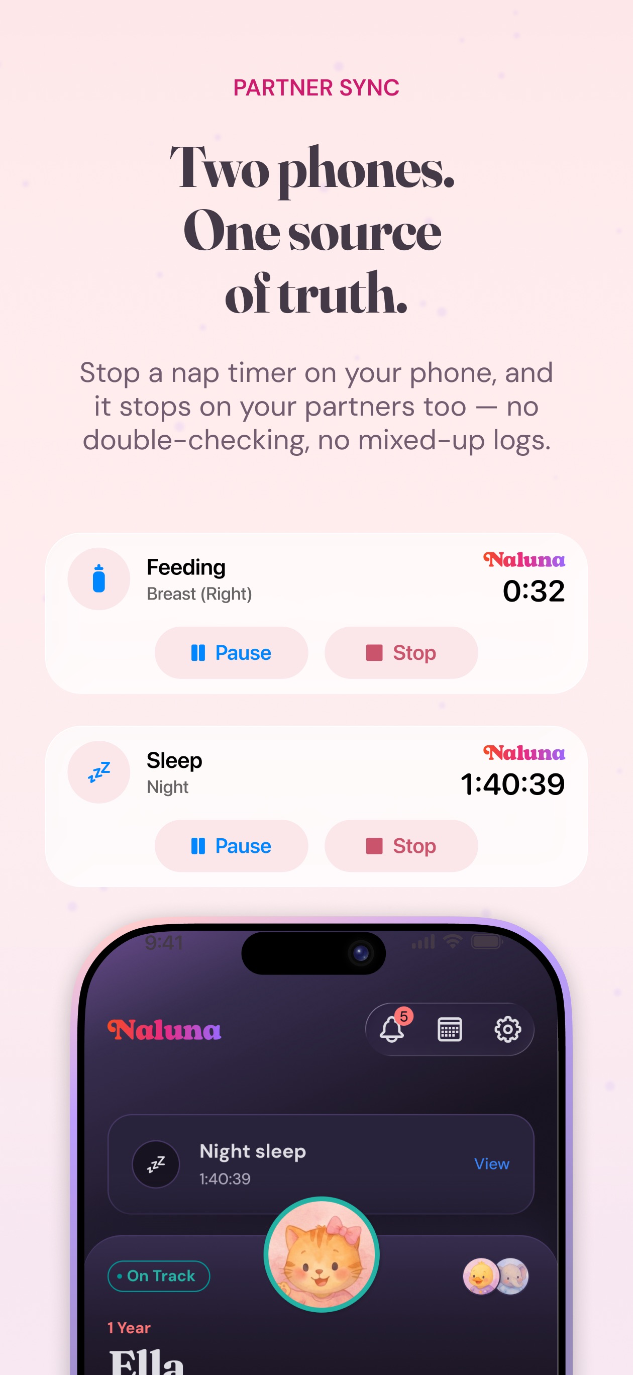 Naluna: Baby Tracker & Guide screenshot 3