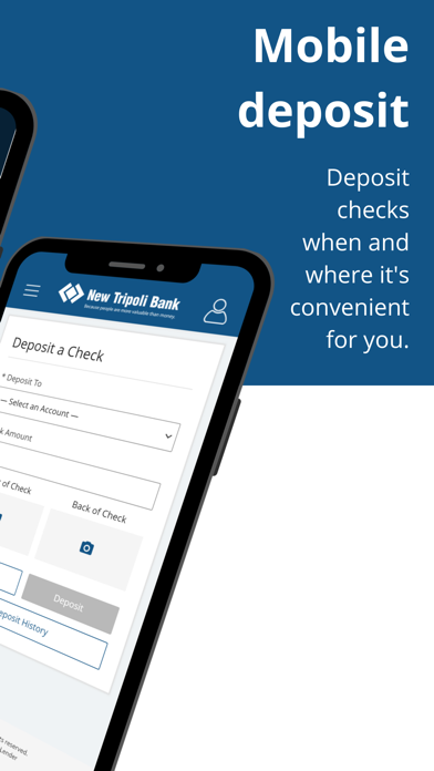 New Tripoli Bank Mobile Screenshot